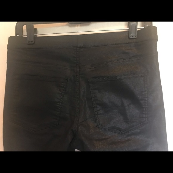 H&M Shiny leggings pull on size 6 - Picture 2 of 7